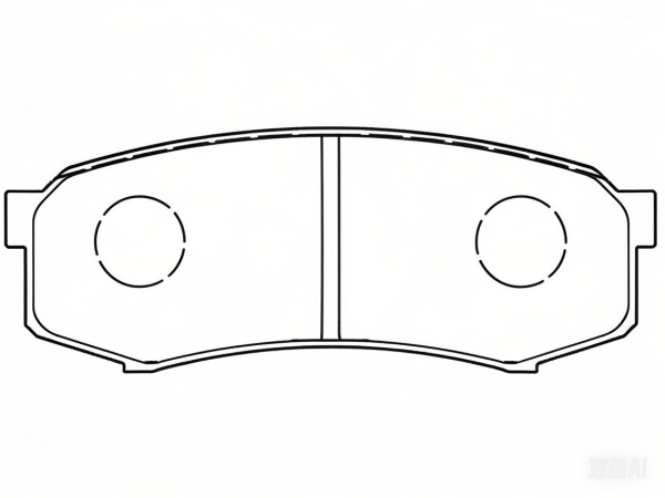 Brake Pad Set MK D2090 For TOYOTA And LEXUS - Image 2